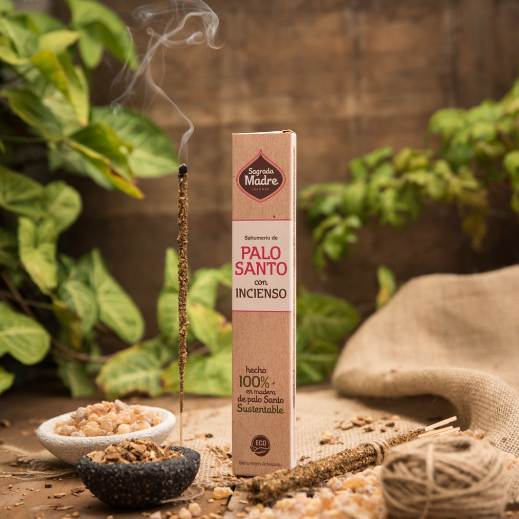 Incienso de Palo Santo Natural Sagrada Madre